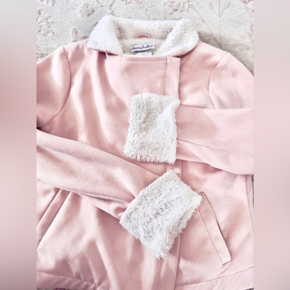 Girls Soft Pink Jacket - Picture 3 of 6